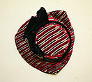 Hat, silk, American