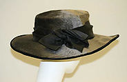 Hat, silk, American