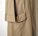 Raincoat, Bonnie Cashin (American, Oakland, California 1908–2000 New York), cotton, American