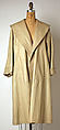 Coat, Bonnie Cashin (American, Oakland, California 1908–2000 New York), leather, wool, American