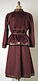 Suit, Bonnie Cashin (American, Oakland, California 1908–2000 New York), wool, leather, American