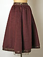 Suit, Bonnie Cashin (American, Oakland, California 1908–2000 New York), wool, leather, American