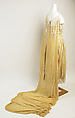 Wedding dress, silk, American