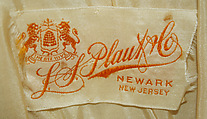 Hat, straw, silk, American