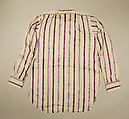 Shirt, silk, American