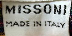 Ensemble, Missoni (Italian, founded 1953), rayon, Italian