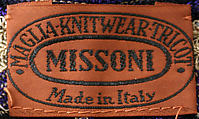 Ensemble, Missoni (Italian, founded 1953), rayon, Italian