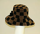 Hat, Bonwit Teller &amp; Co. (American, founded 1907), fur, wool (probably), Italian