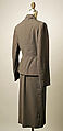 Suit, Robert Piguet (French, born Switzerland, 1901–1953), wool, French
