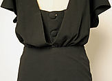Cocktail dress, House of Balenciaga (French, founded 1937), wool, French