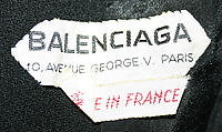Cocktail dress, House of Balenciaga (French, founded 1937), wool, French