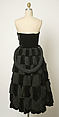 Evening dress, Simonetta (Italian, born 1922), silk, wool, Italian