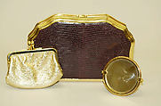 Minaudière, Judith Leiber American, leather, metal, American