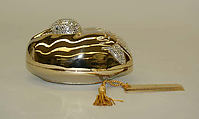 Minaudière, Judith Leiber  American, metal, leather, silk, American