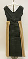 Evening dress, Lanvin-Castillo (French, active 1950–62), silk, French