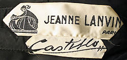 Evening dress, Lanvin-Castillo (French, active 1950–62), silk, French