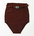 Bathing suit, wool, probably American