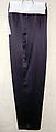 Evening ensemble, James Galanos (American, Philadelphia, Pennsylvania, 1924–2016 West Hollywood, California), silk, American