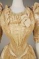 Wedding dress, Fox, silk, cotton, American