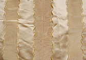Wedding dress, Fox, silk, cotton, American