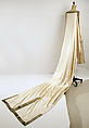 Wedding dress, Paul Poiret (French, Paris 1879–1944 Paris), silk, metal, French