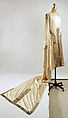 Wedding dress, Paul Poiret (French, Paris 1879–1944 Paris), silk, metal, French