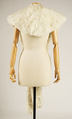 Accessory set, feathers, silk, British
