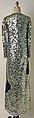 Evening dress, Geoffrey Beene (American, Haynesville, Louisiana 1927–2004 New York), plastic, silk, American
