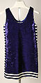 Evening tunic, Geoffrey Beene (American, Haynesville, Louisiana 1927–2004 New York), plastic, silk, American