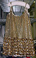 Evening dress, Geoffrey Beene (American, Haynesville, Louisiana 1927–2004 New York), plastic, silk, American
