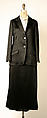 Evening suit, Geoffrey Beene (American, Haynesville, Louisiana 1927–2004 New York), silk, American