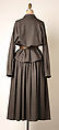 Evening ensemble, Geoffrey Beene (American, Haynesville, Louisiana 1927–2004 New York), wool, silk, leather, American