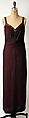 Dress, Hattie Carnegie, Inc. (American, 1918–1965), silk, celluloid, American