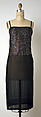 Evening dress, House of Givenchy (French, founded 1952), silk, plastic, French