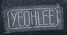 Fencing suit, Yeohlee Teng (American, born Malaysia, 1951), wool, American