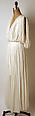 Evening dress, Madame Grès (Germaine Émilie Krebs) (French, Paris 1903–1993 Var region), silk, French
