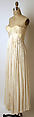 Evening dress, Madame Grès (Germaine Émilie Krebs) (French, Paris 1903–1993 Var region), silk, French