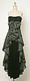 Evening ensemble, Valentino (Italian, born 1932), silk, Italian