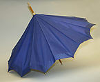 Umbrella, shell, wool, silk, metal, British