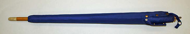 Umbrella, shell, wool, silk, metal, British