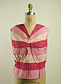 Blouse, Mainbocher (French and American, founded 1930), silk, American