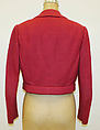 Suit, Mainbocher (French and American, founded 1930), silk, wool, American