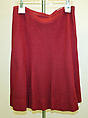 Suit, Mainbocher (French and American, founded 1930), silk, wool, American