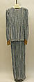 Evening dress, Mary McFadden (American, born New York, 1938), silk, cotton, American