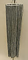 Evening dress, Mary McFadden (American, born New York 1938–2024 Southampton, New York), silk, cotton, American