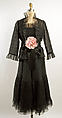 Evening ensemble, House of Givenchy French, silk, French