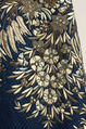 Court suit, silk, metallic thread, paste, French