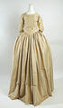 Robe à l'anglaise, silk, British