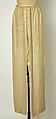 Loungewear, Halston (American, Des Moines, Iowa 1932–1990 San Francisco, California), silk, metal, American