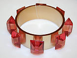 Bracelet, plastic, American